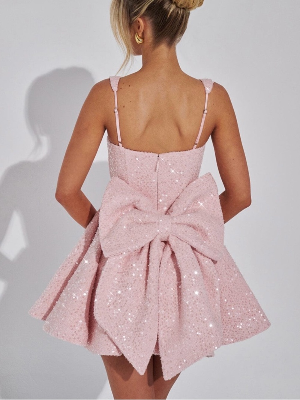 Babyboo DOROTHY MINI DRESS -
BLUSH Pink Small - Picture 3 of 10